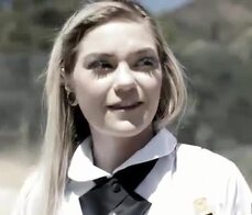 Schoolgirl teen Chloe Foster offers anal to random guy