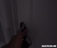 Daughter gives her dad a first class blowjob, and she swallows!