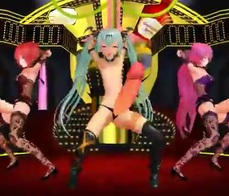 Animated cabaret girls with big dicks