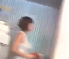 Grabando culos por la calle