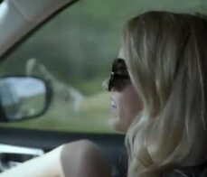 Teen ends up in a threesome with her second parents