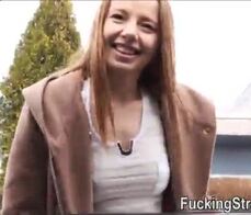 She pays for the trip by fucking him in the car