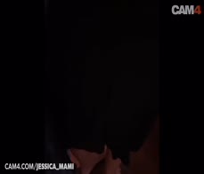 Babe in balaclava sucking dick