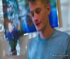 Famous gay podcaster hosts and anal fucks his young fan