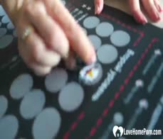 Tattooed babe takes a ride on my cock