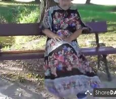 Hairy mature in transparent dress (part 3)