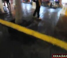 Big ass asian amateur teen fucked in a hotel by a tourist