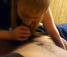 Una buena mamada grabada con el móvil