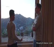 Famous action star anal fucks guy fro mset