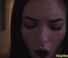 My innocent stepsister likes to watch