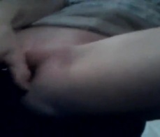 Masturbándose en el parking