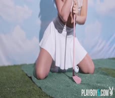 Naked golf with hairy pussy big ass teen beauty Jane Wilde
