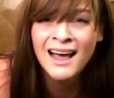 Cute amateur gets a severe spanking