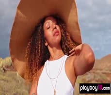 Petite pierced latina stripping and showing her sexy tattoos