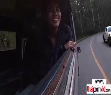 Petite amateur Thai teen Cherry wants her big cocked european lovers seeds