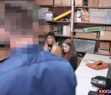 Cute shoplifter gets fucked in front of her grandma