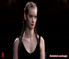 Erin Everheart enduring extreme bondage from her captor