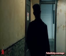 Beautiful bank robber Dani Daniels is tied and fucked by security guard James Deen