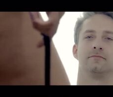 THE WHITE BOXXX - Sultry European blonde Cherry Kiss ties up and rides lover Lutro