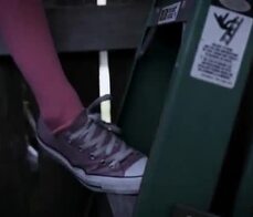 Stepdaughter teen punished by dad after a late night out