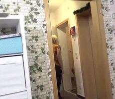 REIFE SWINGER - Horny mature German blondie gets her juicy shaved pussy fucked hard