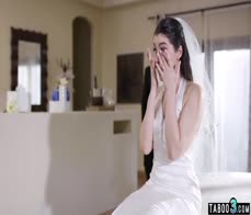 Big boobed bride Valentina Nappi fucked in the ass hard by her old friend
