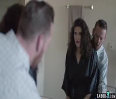 Sexy small titted homeless thot Victoria Voxxx has to satisfy a big dick