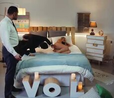 LOS CONSOLADORES - Hot stepmother gets consoled in steamy Spanish foursome with married couple