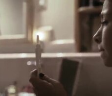 Stepmom MILF and stepdaughter teen outdoor lesbian sex