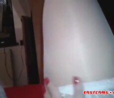 Gf masturbate in white socks