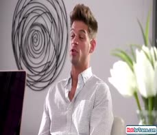 Small tits shemale Jayne Calloway is guys best match to anal