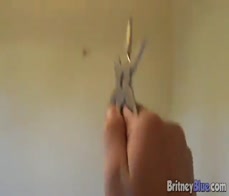 Sexy brunette teen Britney fucked