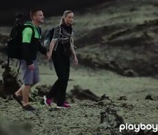 Cute czech teen Cristal Caitlin fucked on the hilltop