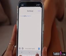 Hot mature MILF Penny Barber texts the paperboy to come over