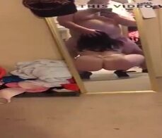 Sexy Curvy Brunette Sucking Fat Cock