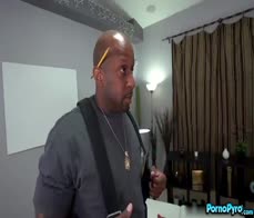 Slender Blonde Kyler Quinn Gets Man Handled By Two Construction Men