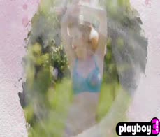 Perfect tits teen model shows her body after passion striptease action