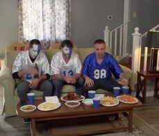 Wife fucks one of his best friends during a football game