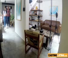 Desperate amateur latina Alicia Trece fucked roughly on the casting couch