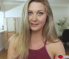 Sexy sweet chick Addison Lee fucking large dick