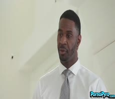 Adira Allure Has Threeway With Two Black Dicks