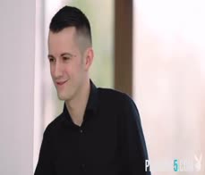 Tiny Hungarian teen blonde Missy Luv fucks her big dick boyfriend