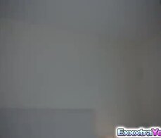 Jade Amber plays volleyball with horny stepdad