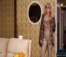 Hot blonde Canadian model Bella Layla gets fully naked for Playboy