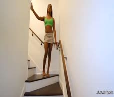 BLACK TGIRLS - Trendy Brat Rides The BBC For Full Pleasure