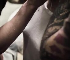 Angry stepbrothers double penetrated their stepsister