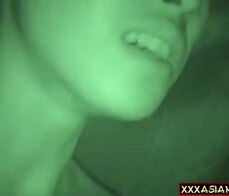 Hot body asian amateur teen fucking with a tourist