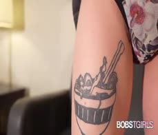 BOBSTGIRLS - Emo Moxy Shows Her Self Sucking Skills