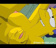Homer se folla a Marge