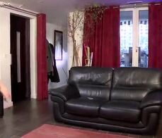 LA COCHONNE - Busty French Eloa Lombard gets a taste of two cocks in steamy MMF threesome